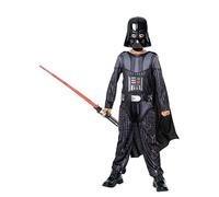 OWK - DARTH VADER WITH NON-LIGHT UP LIGHTSABER CHILD COSTU Unisex Costumes NUEVO