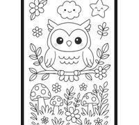 Owl Always Love to Write: Cute Owl Composition Notebook for Kids: Adorable 8.5 x 11" Wide Ruled Notebook with Whimsical Owl Illustrations, Forest ... Clouds - Perfect for School & Creativity