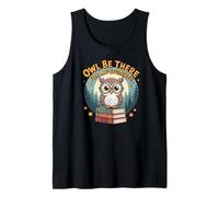 Owl Be There for My Students Juego de Palabras de Regreso a la Escuela para Profesores Camiseta sin Mangas