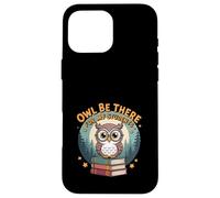 Owl Be There for My Students Juego de Palabras de Regreso a la Escuela para Profesores Carcasa para iPhone 16 Pro MAX