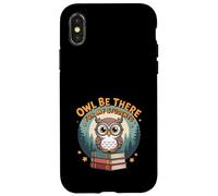 Owl Be There for My Students Juego de Palabras de Regreso a la Escuela para Profesores Carcasa para iPhone X/XS