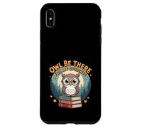 Owl Be There for My Students Juego de Palabras de Regreso a la Escuela para Profesores Carcasa para iPhone XS MAX