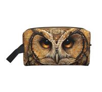 Owl Beliefs - Bolsa de almacenamiento portátil de viaje para artículos de tocador de gran capacidad, poliéster 600D, bolsa de almacenamiento de cosméticos