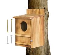 Owl Boxes for Outside 14.5 X 9 Inch Waterproof Wildlife Habitat with Bird