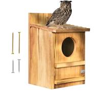 Owl Boxes For | Outside 36.8x22.8cm Waterproof Animal Habitat Bird Perch