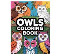 Owl Coloring Book: 100 Intricate Designs for Adults Relaxation: A Calming Activity Book with Detailed Illustrations for Stress Relief and Mindfulness