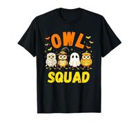 Owl Halloween Squad Costume | Happy Owloween Team Camiseta