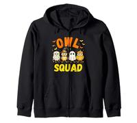 Owl Halloween Squad Costume | Happy Owloween Team Sudadera con Capucha