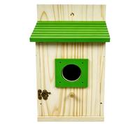 Owl House Large Wooden Owl Shelter Weather Resistant Bird House