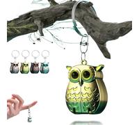 Owl Keychain Nail Clipper, 2025 New German Professional Stainless Steel Mini Nail Clippers, 2-in-1 Foldable Owl Nail Clipper with Nail File, Owl Keychain Gifts (Style B,2 Pcs)
