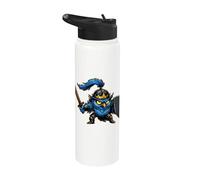 Owl Knight Bird Ren Faire Festival Medieval Ren Faire Stainless Steel Insulated Water Bottle