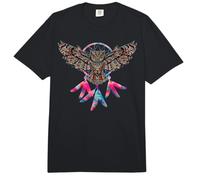 Owl Native American Indian Southwest Feathers Comfort Colors Adult Heavyweight T-Shirt