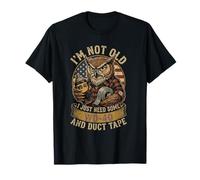 Owl, no Soy Viejo, Solo Necesito un Poco de WD40 y un Poco de Cinta Adhesiva Camiseta