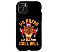 Owl Nurse Hilarious Go Ahead and Ring That Call Bell Carcasa para iPhone 11 Pro