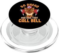 Owl Nurse Hilarious Go Ahead and Ring That Call Bell PopSockets PopGrip para MagSafe