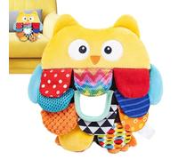 Owl Plush Sensory Toy, Crinkle Textured Animal Set, Interactive Kids Play Kit, Tactile Sound Development Design, Calm Focus Style, Emotional Regulation System, Home School Daycare Travel
