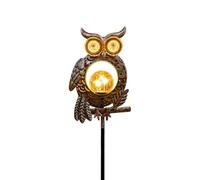 Owl Solar Lights Outdoor Garden - Funny Blinking IP65 Waterproof Yard Art