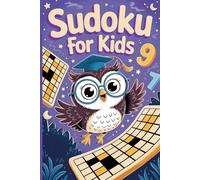 Owl Sudoku Puzzle Book for Kids Ages 8-10 | 200 Easy & Medium Sudoku Puzzles | Solutions Included: 200 Sudoku Puzzles for Children | Fun Brain ... | Wise Owl Activity Book for School & Travel