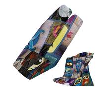 Owl Throw Blanket - Owl Flannel Blanket, 75cmx100cm Extra Soft Comfortable Thick Blankets for Kids and Families | Plush Printed Warm Throw for Sofa Bed Car Chair Camping Home Bedroom Room Travel