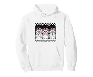 Owl Trio Coquette Bow Bow Bubblegum Retro Sudadera con Capucha