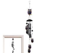 Owl Wind Chimes For Outside | Metal Yard Decor | Garden Windbell Pendants | For Homeowners Nature Lovers Porch Coffee Shop Balcony Backyard Cabin Studio Restaurant Living Room Bedroom Home