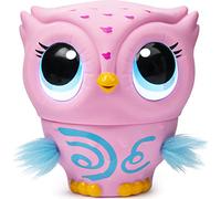 Owleez, Juguete de Bebé Búho Volante Interactivo con Efectos de Sonido y Brillante (Rosa), a Partir de 6 Años
