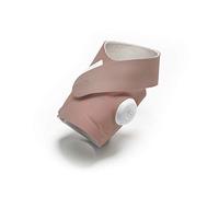 Owlet Calcetín de tela para monitor de bebé Dream Sock, se adapta a bebés de 0 a 18 meses, rosa polvorienta (sensor y estación base no incluidos)