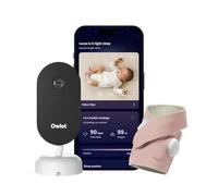 Owlet Dream Duo 3 - Dream Sock Dusty Rose + Dream Sight - Sistema Inteligente de monitorización de la Salud del bebé