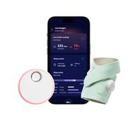 Owlet® Dream Sock Mint - Vigilabebés Inteligente Seguimiento de lecturas de Salud en Vivo