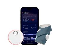 Owlet Dream Sock - Vigilabebés Inteligente - Seguimiento de lecturas de Salud en Vivo - Bedtime Blue