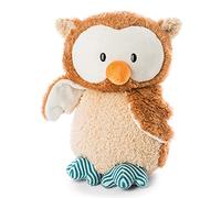 Owlino el tierno bebé búho de Juguete con Cabeza Rotatoria 70 cm - Peluches para niñas, niños y bebés - Peluche Animal para Jugar y abrazar - Acogedores Animales de Relleno Desde los 0 Meses