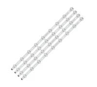 OwlKay Tira de LED de 4 Uds for LG 65UK6300YVB 65UK6300 65UK6400 65UK6470PLC 65UK6400PLF 65UK6300PUE SSC_65UK63_9LED_SVL650A95 EAV64013801