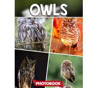 Owls Photo Book: Captivating Owl Images For Nature Enthusiasts - Beautiful Birds In Various Habitats And Expressive Poses