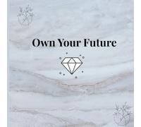 Own Your Future Notebook: 8.5"*8.5"wide Ruled Composition Notebook for work,200 pages,premium Minimalist Marble Cover,Floral Botanical Line Art Journal for Students ,Teachers,officers