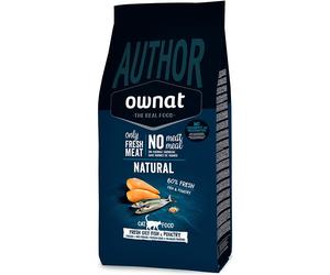 Ownat Author Aceite de Pescado y Aves de Corral Frescas para Gatos 3 Kg