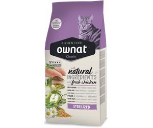 Ownat Cat Classic Sterilized 15 Kg Comida Para Gatos