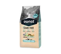 Ownat Cat Just Grain Free Sterilized Fish Pack 2 X 3 Kg Comida Para Gatos