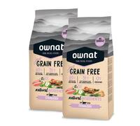 Ownat Cat Just Grain Free Sterilized Pack 2 X 3 Kg Comida Para Gatos