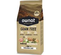 Ownat Cat Prime Grain Free Hair & Skin Care Pack 2 X 3 Kg Comida Para Gatos