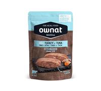 Ownat Cat Wet Sterilized Turkey & Tuna 85G 1020 g
