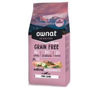 OWNAT Grain Free - Pienso para perro adulto de raza pequeña - Cordero - Cantidad: 1 kg