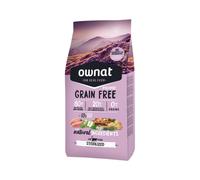 Ownat Grain Free Prime Gato Sterilized 1kg