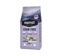 Ownat Grain Free Prime Gato Sterilized Fish 1kg