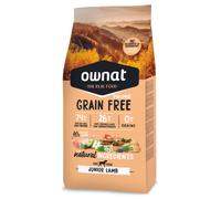 OWNAT Grain Free Prime Junior - Pienso para perro - Cordero - Cantidad: 12 kg