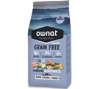 Pienso para Perro OWNAT Prime Grain Free Senior Chicken&Turkey 12 kg