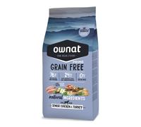 Ownat Grain Free Prime Senior Pollo y Pavo - Saco de 12 Kg