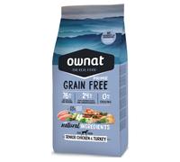 Ownat Prime Grain Free Senior Chicken & Turkey 3 Kg Pienso Para Perros
