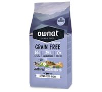 Ownat Cat Prime Grain Free Sterilized Fish 8 Kg Comida Para Gatos
