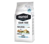 Ownat Grain Free Salmon - Pienso Hipoalergénico para Perro Adulto - 12 KG