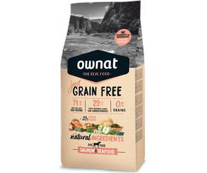 Ownat Just Grain Free Salmon & Sea Food 3 Kg Pienso Para Perros